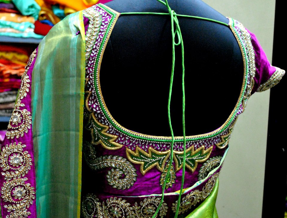 Aari Embroidery blouse Tailors in Chennai