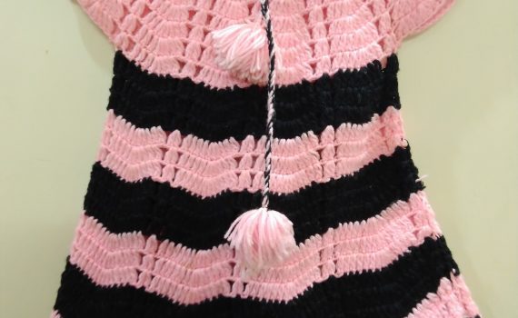 Crochet Woolen frock