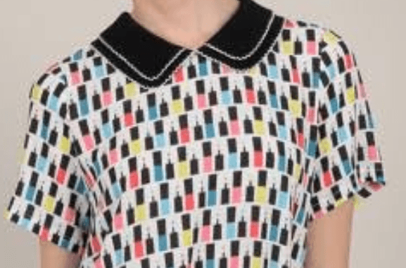 Learn to Stitch Peter pan collar on tops | Join Kids garments and ladies short tops Classes | Contact Top Fashion Tailoring Institute in Chennai