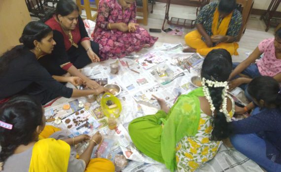 Terracotta jewelry making class