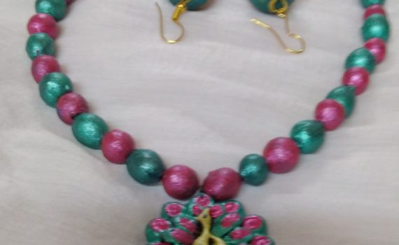 Contact the best fashion Institute to learn Hand made Clay jewelry in Chennai, Tamil Nadu, India