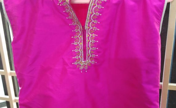 Long blouse with collar neck | Chennai Fashion Institute | How to stitch Long blouse with collar neck ?. 