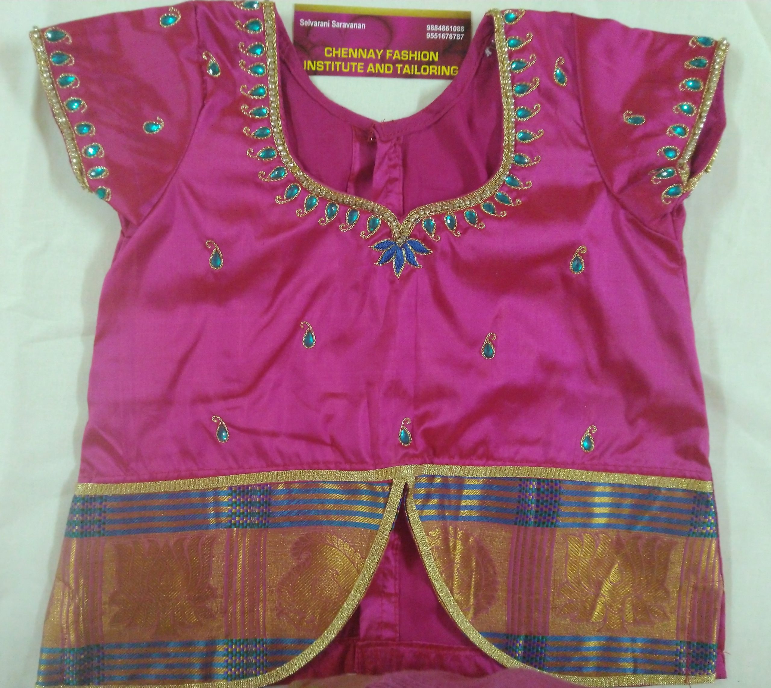 Customised Dress making | Chennai fashion Institute. Learn to stitch Customized Dress-making in Chennai