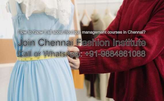 Boutique Management Courses in Chennai India.