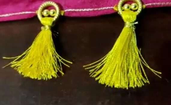 Simple method of Saree Tassel making class - Chennai Fashion Institute